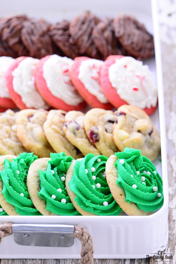 Four Christmas Cookies From One Basic Dough