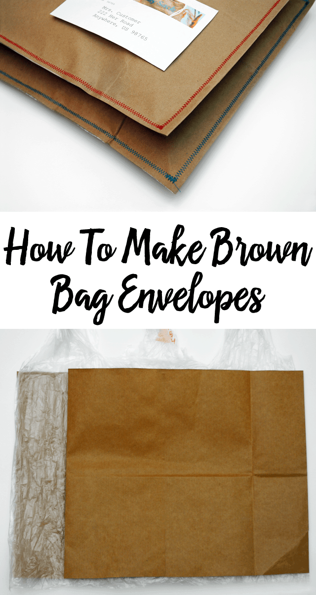 Download How To Make Brown Bag Envelopes The Gunny Sack