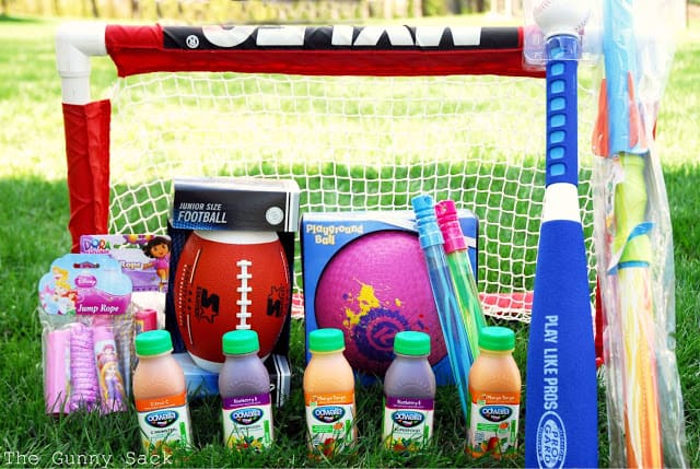 {Odwalla Game Day Challenge} Sports Equipment Donation - The Gunny Sack