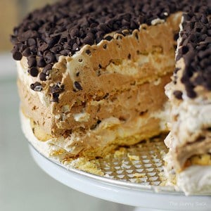 Chocolate Chip Mocha Icebox Cake Recipe