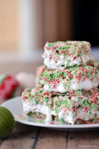 Christmas Ooey Gooey Bars - The Gunny Sack