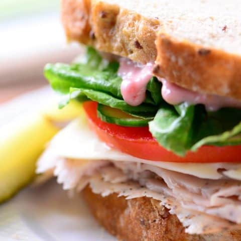 Turkey Cranberry Sandwich - The Gunny Sack