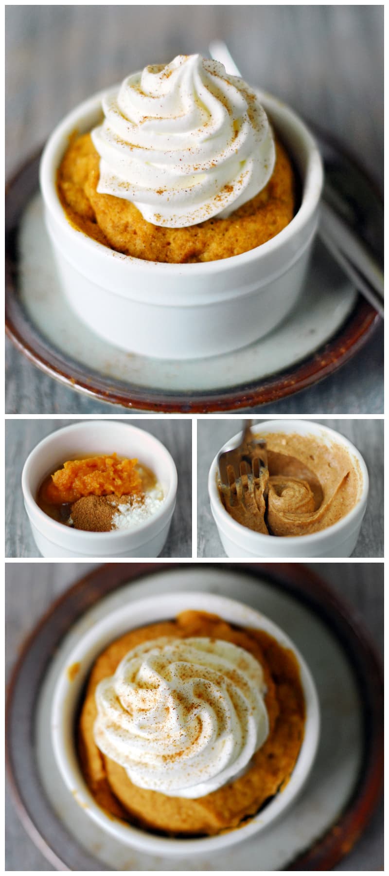 Microwave Pumpkin Mug Cake Recipe - The Gunny Sack
