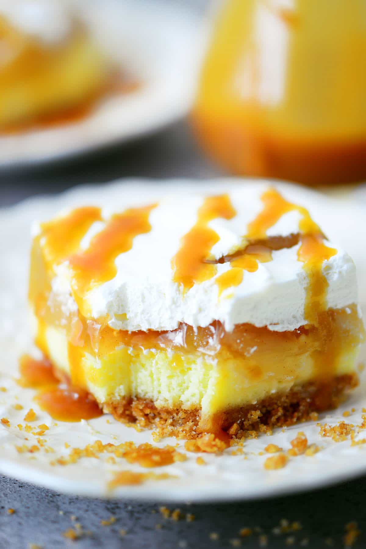 Caramel Apple Cheesecake Dessert Recipe