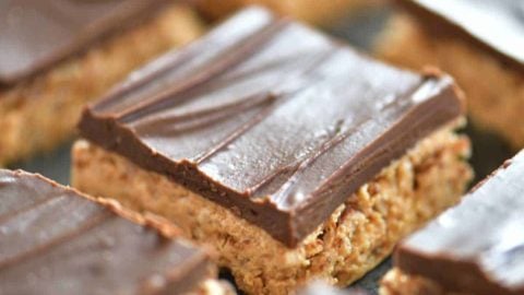 Peanut Butter Bars - The Gunny Sack