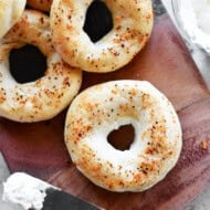 Garlic Herb Two Ingredient Dough Bagels