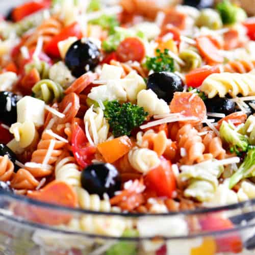 Italian Pasta Salad - The Gunny Sack