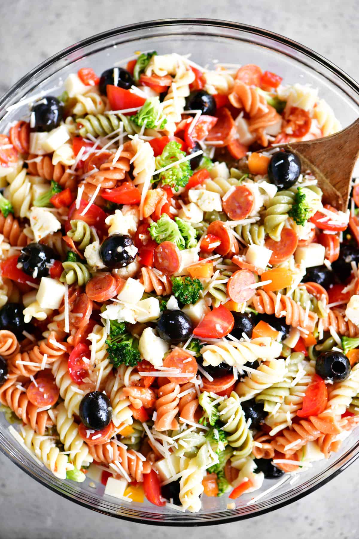 Italian Pasta Salad - The Gunny Sack
