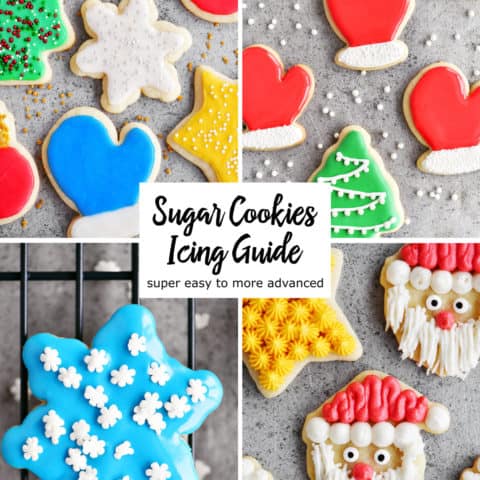 Sugar Cookies Icing Guide - The Gunny Sack