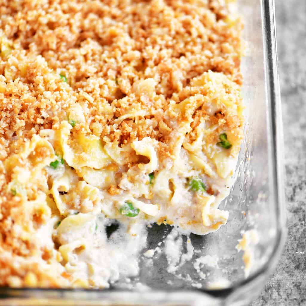 Tuna Noodle Casserole - The Gunny Sack