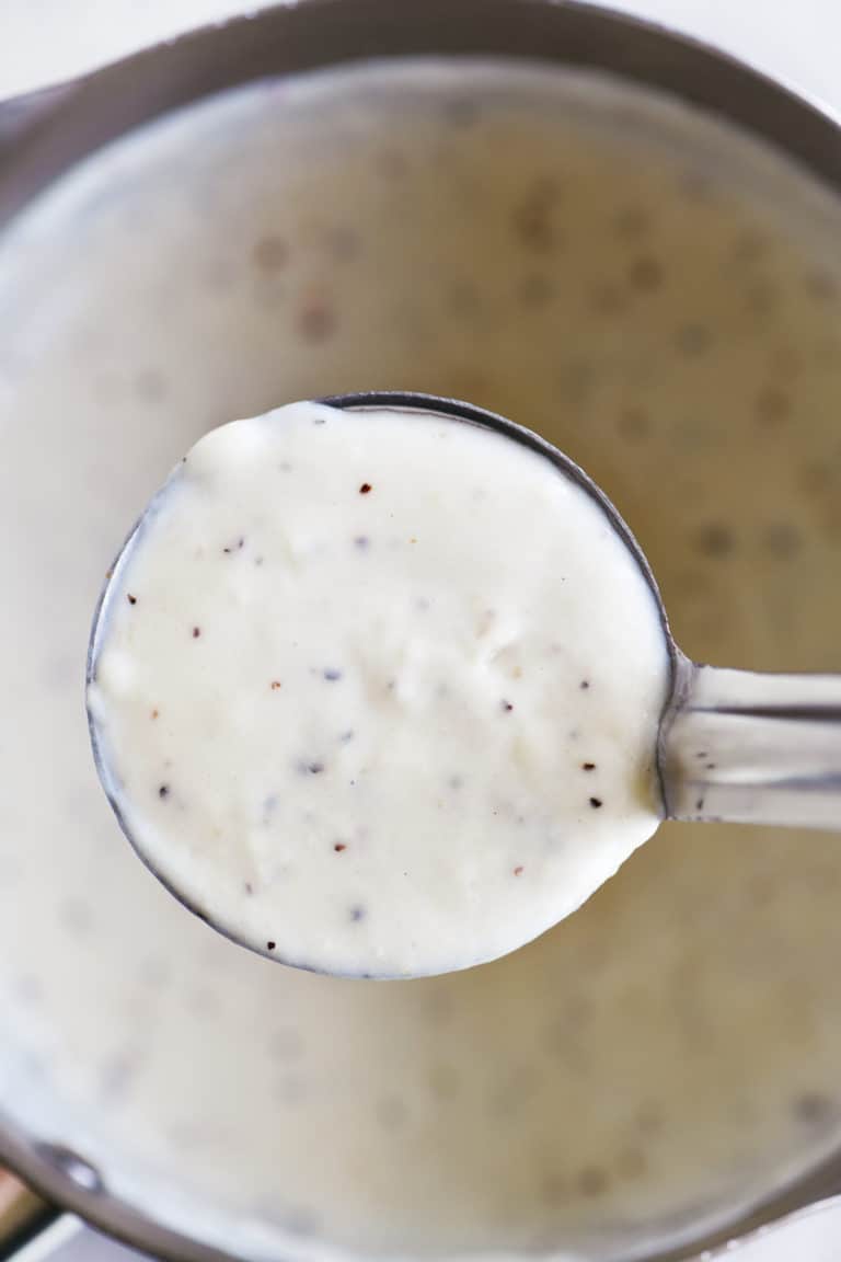 White Gravy Recipe - The Gunny Sack