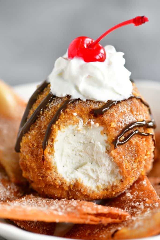 Fried Ice Cream - The Gunny Sack