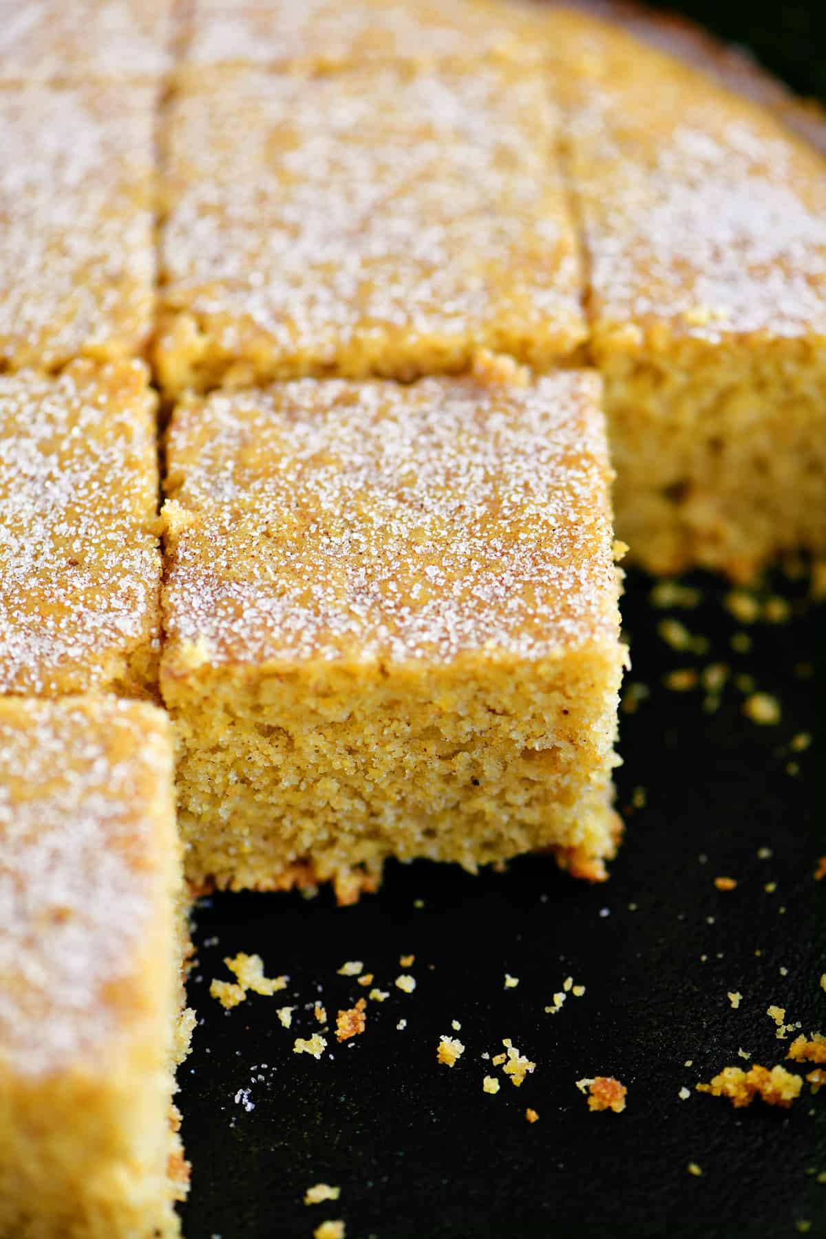 Sweet Cornbread Recipe - The Gunny Sack