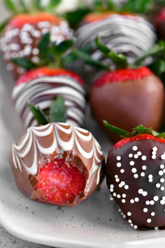 Chocolate Covered Strawberries - The Gunny Sack