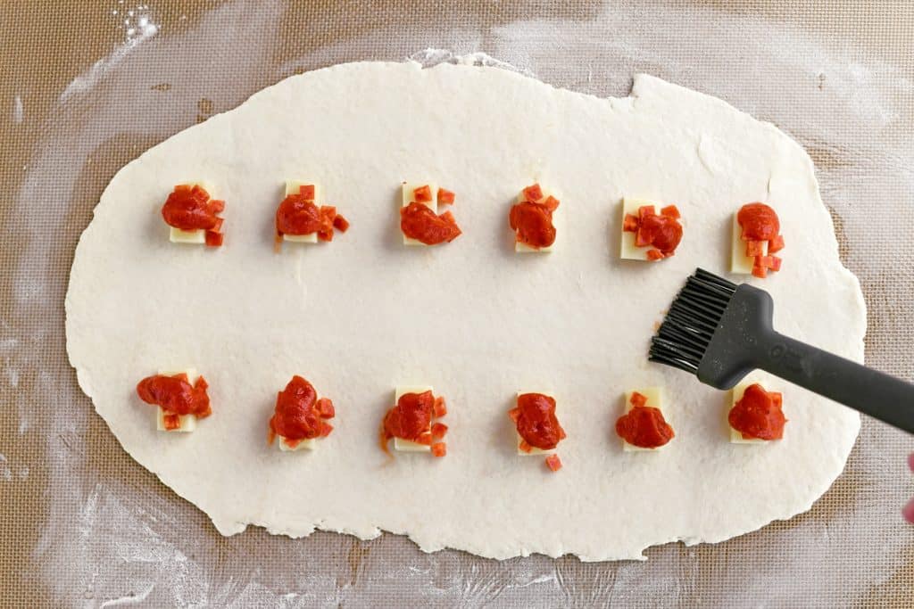 Two Ingredient Dough Pizza Rolls - The Gunny Sack