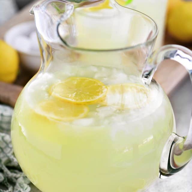 Lemonade Recipe - The Gunny Sack