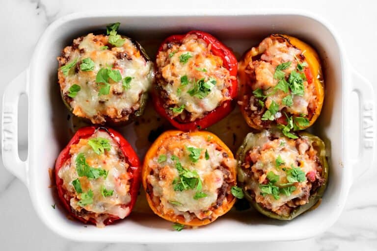 Stuffed Peppers The Gunny Sack   Stuffed Peppers Recipe Cilantro 768x512 