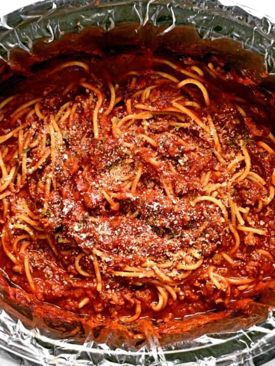 crock pot spaghetti