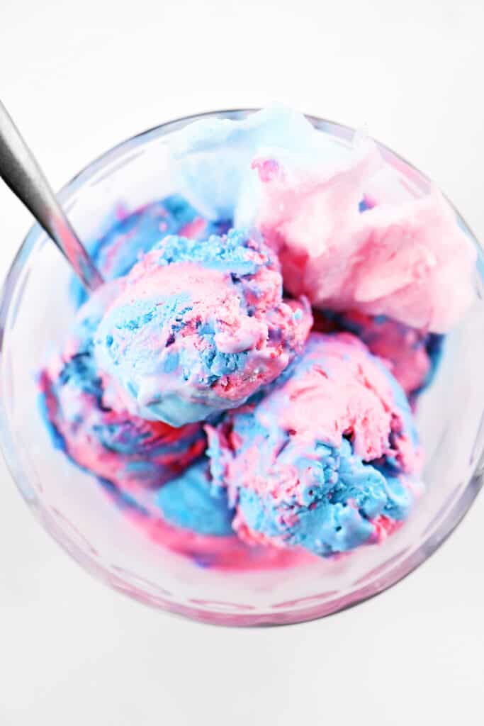 Cotton Candy Ice Cream - The Gunny Sack