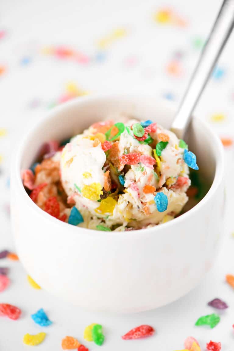 Fruity Pebbles Ice Cream - The Gunny Sack