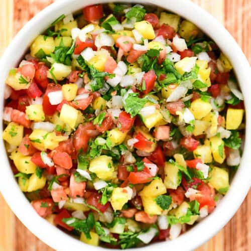 Pineapple Pico de Gallo - The Gunny Sack