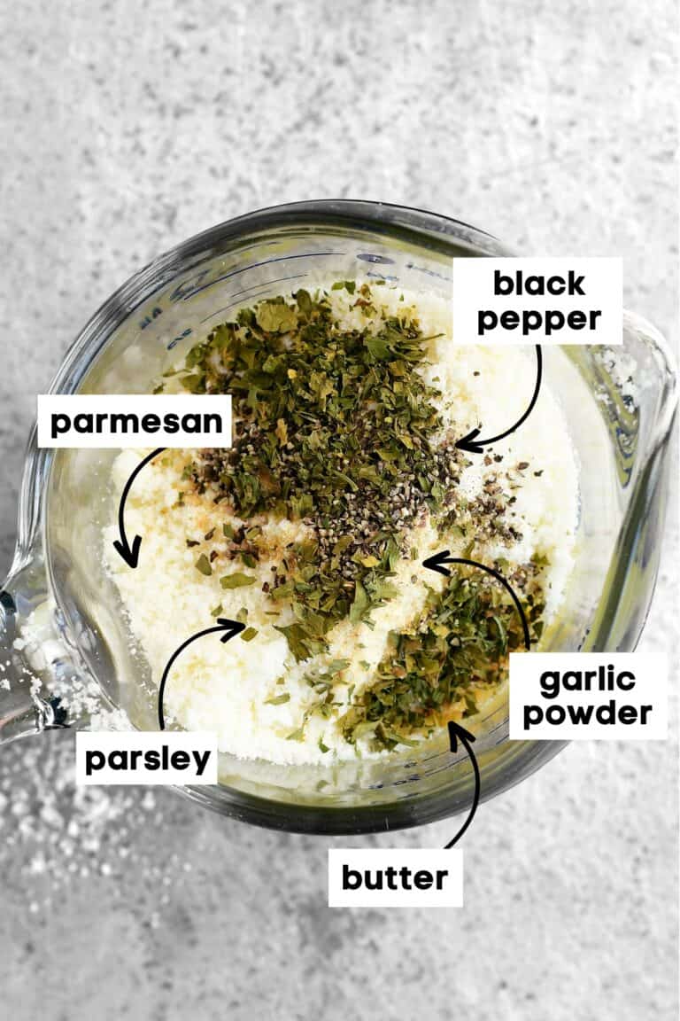 Garlic Parmesan Wing Sauce - The Gunny Sack