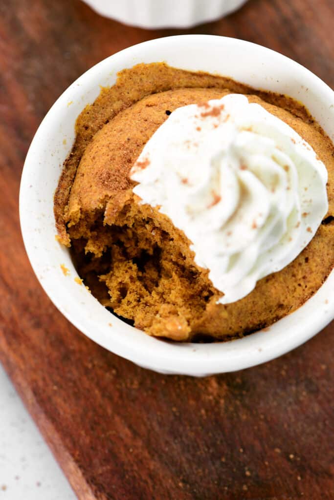 Pumpkin Mug Cake - The Gunny Sack