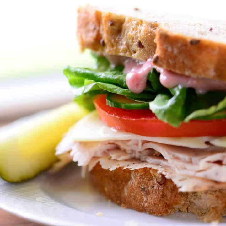 Turkey Cranberry Sandwich - The Gunny Sack