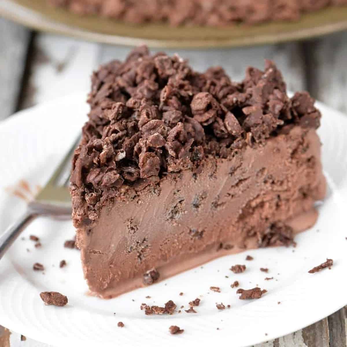 Chocolate Crunch Ice Cream Cake